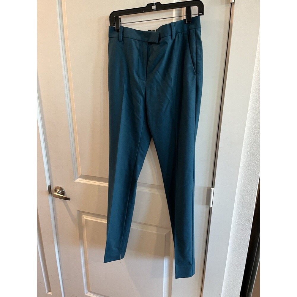 3.1 Phillip Lim Women's Tailored Career Pants Trouser Size 2 Green Work $395